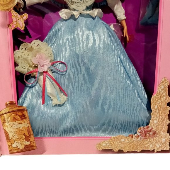 Gibson Girl Barbie #3702 Great Eras Collection Vintage 1993 MINT in Book Box - Picture 4 of 11